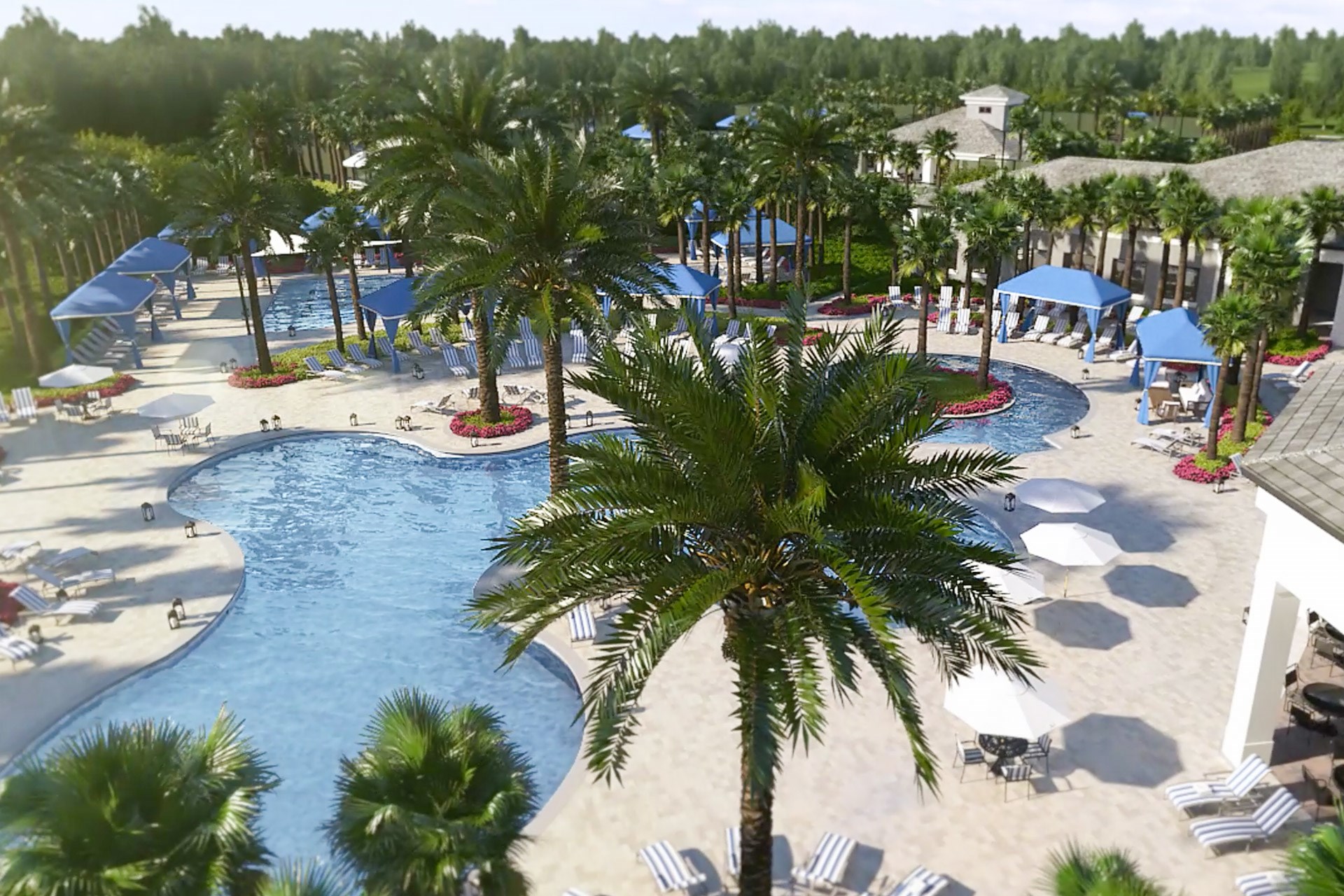 Resort-Style Pools