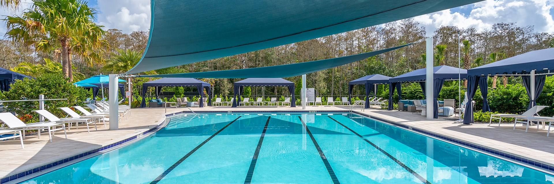 SHADED CABANAS