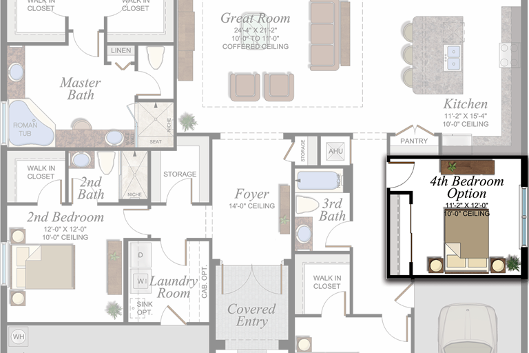 Bellagio Plan Florida Real Estate GL Homes