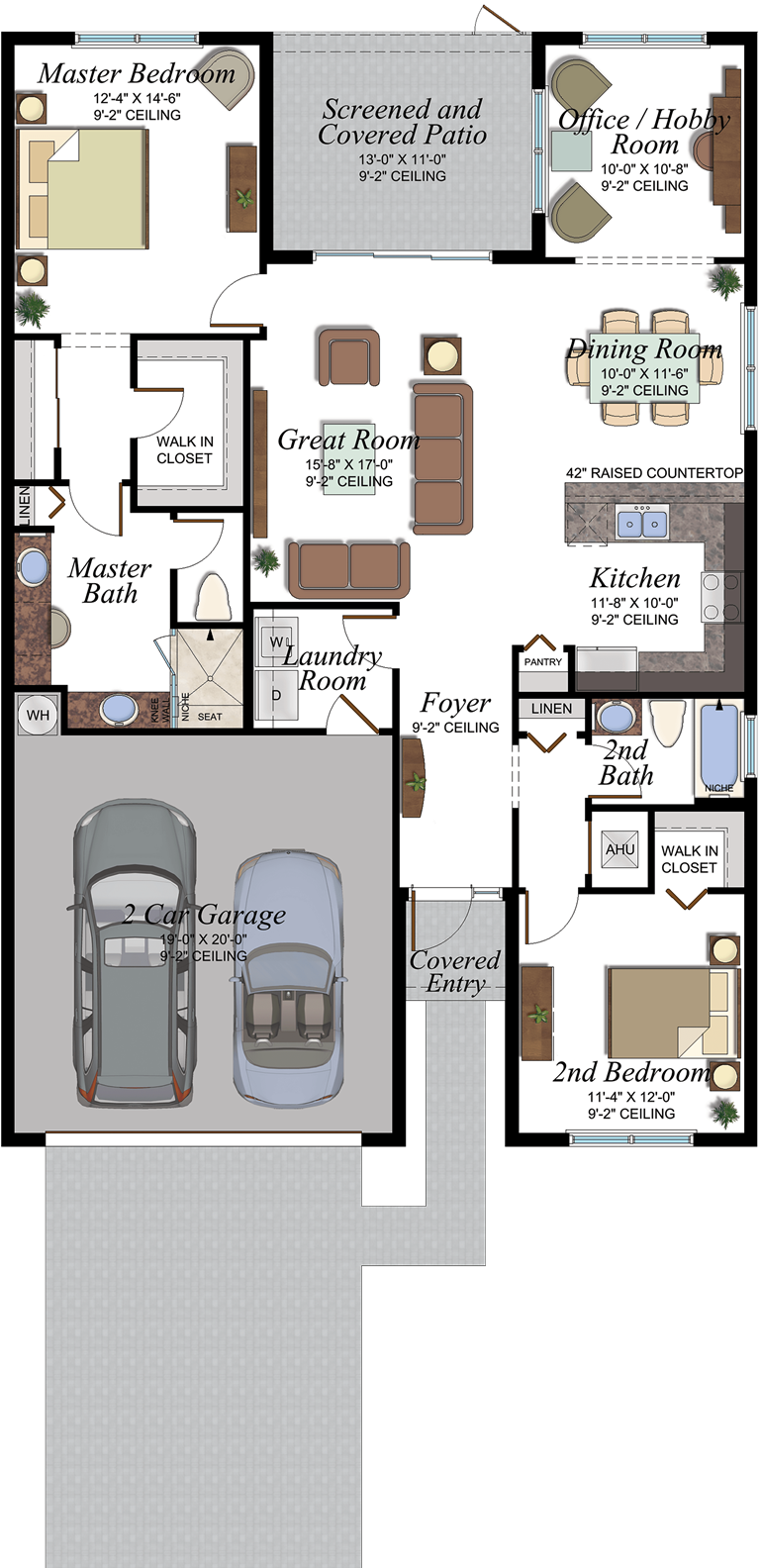 Osprey Plan Florida Real Estate GL Homes