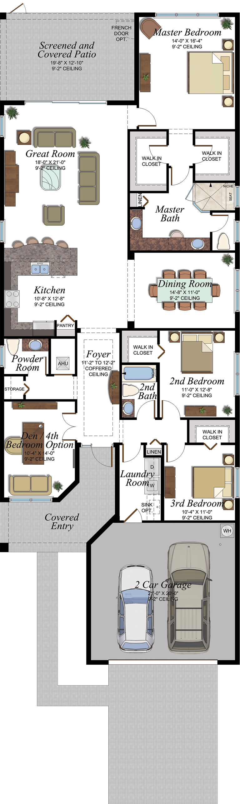 Tribeca Plan Florida Real Estate GL Homes