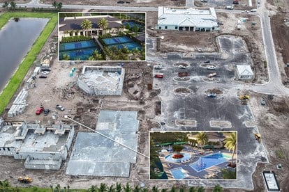 SEE THE RACQUET CLUB TAKING SHAPE