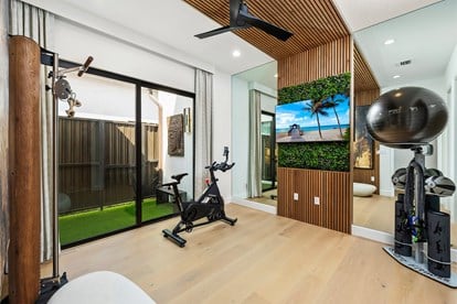 Savannah 4th Bedroom Displayed at Fitness Room