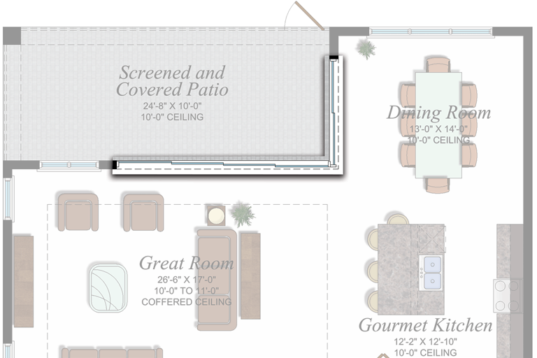 Aruba Plan Florida Real Estate GL Homes