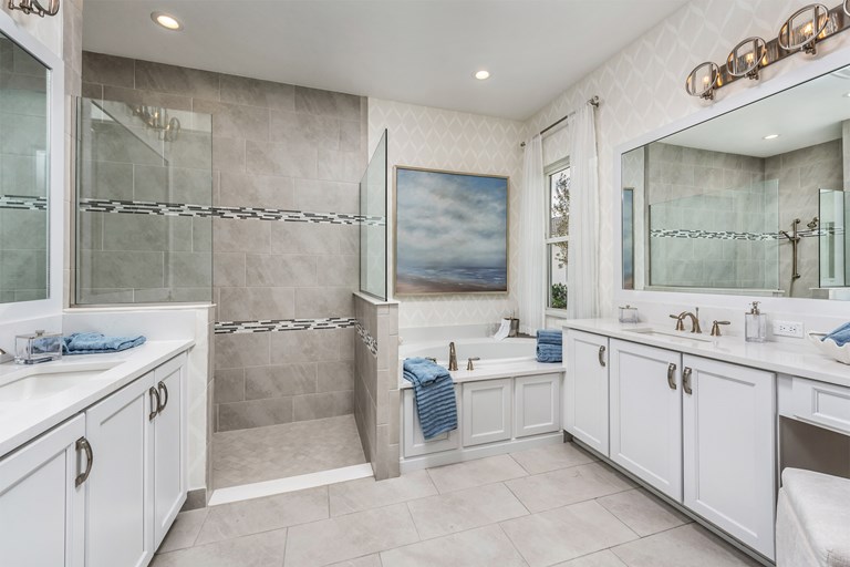 Carlyle Master Bathroom