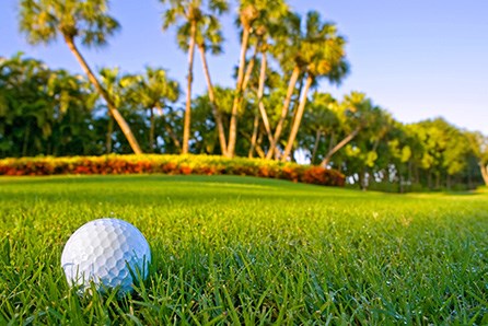 golfing
