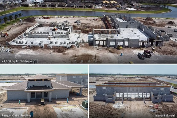 SEE THE LATEST PROGRESS AT THE WORLD-CLASS CLUBHOUSE