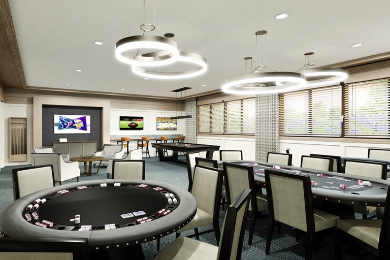 VBS sports lounge render