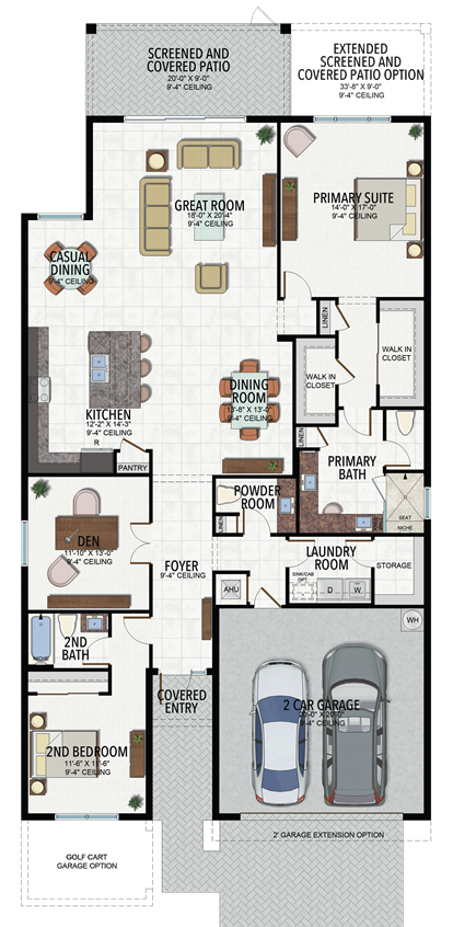 Aruba floorplan