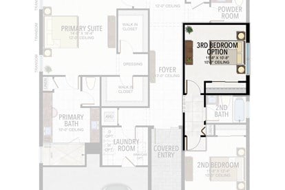 3rd Bedroom In Lieu of Den