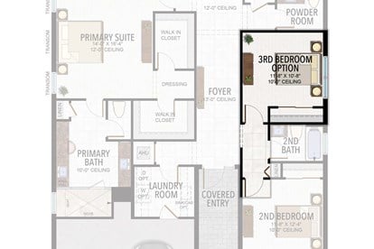 3rd Bedroom In Lieu of Den