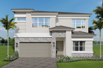 Solstice Alternate Front Elevation Rendering