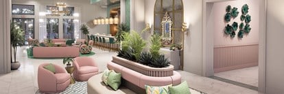 CLUBHOUSE LOBBY