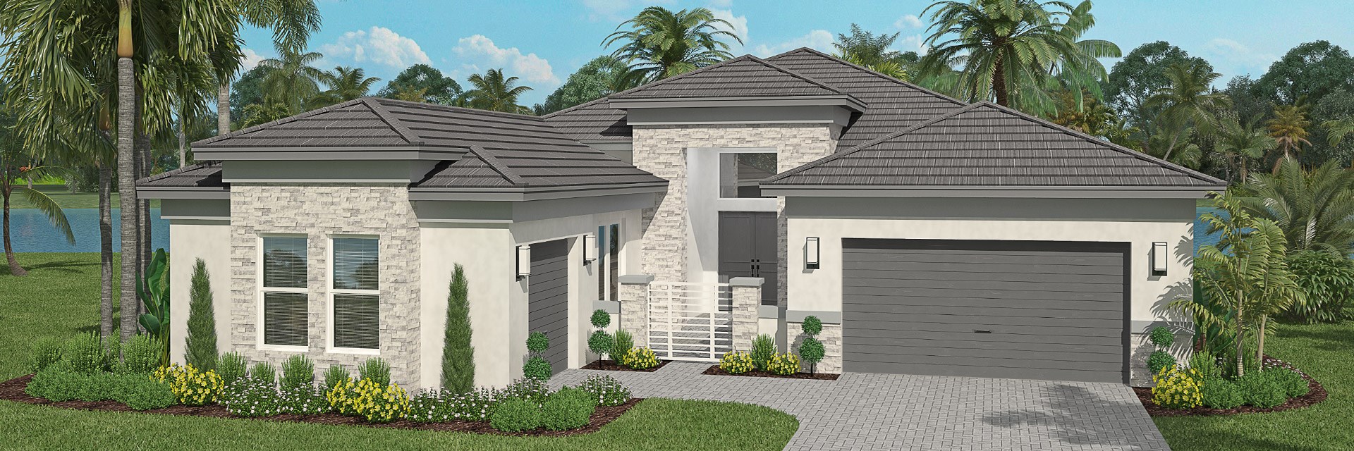 New Homes in Valencia Trails 55+ Community in Naples Florida Real