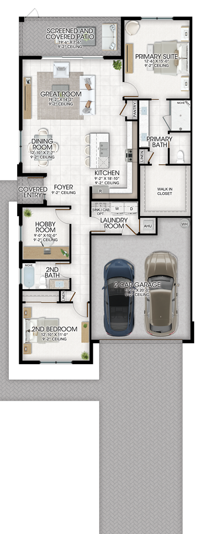 Bismarck Floorplan