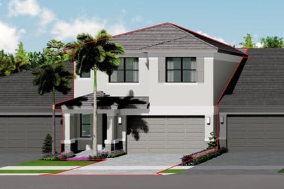 Royal Front Elevation Render