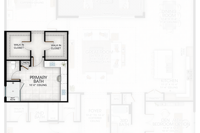 Alternate Master Bathroom Delete Tub 