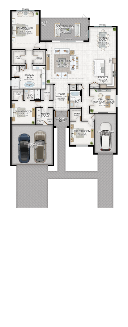 Bellagio II Floorplan