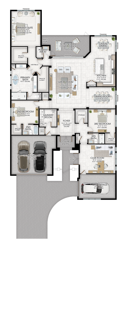Carlyle II Floorplan
