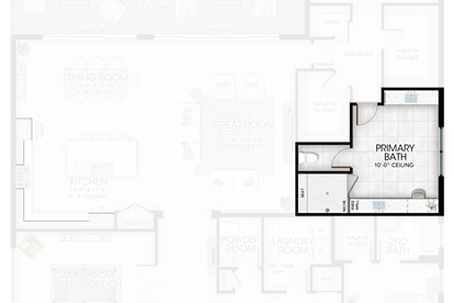 Alternate Master Bathroom Delete Tub