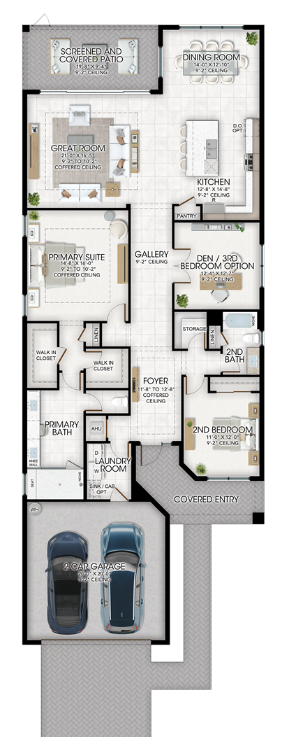 Sierra II Floorplan