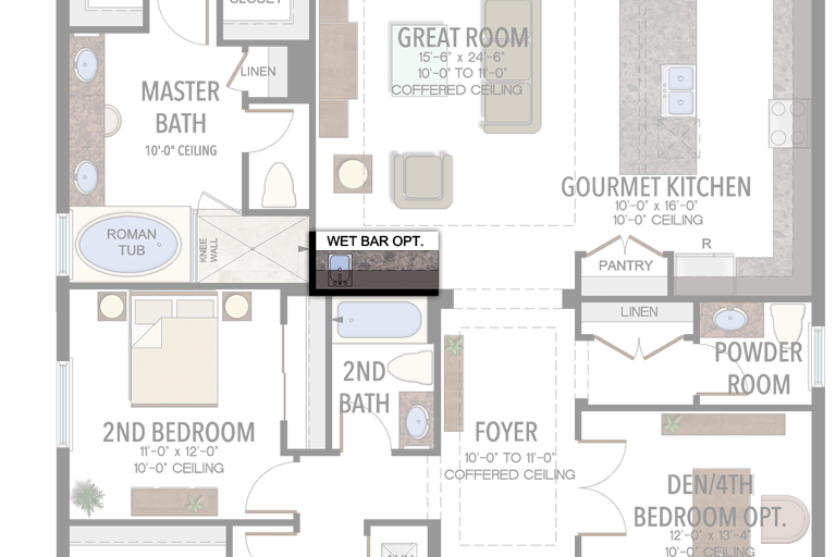 Wet Bar Option