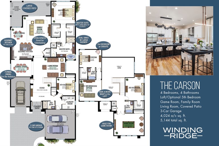 Winding Ridge Carson Floorplan